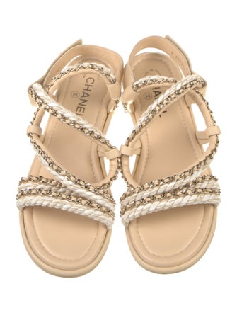 Chanel 2022 Interlocking CC Logo Slides