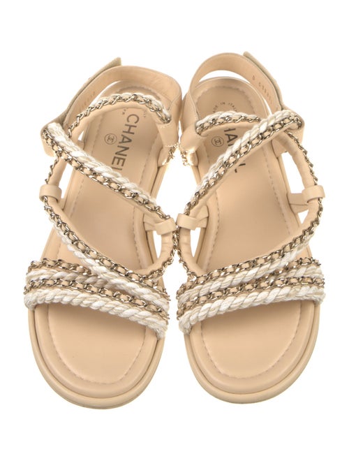 Chanel 2022 Interlocking CC Logo Slides