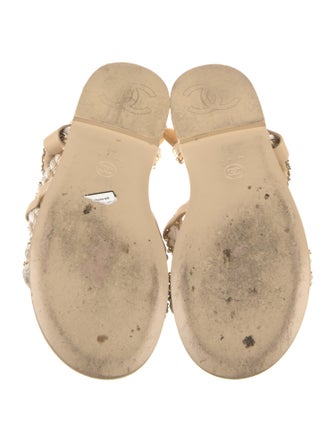 Chanel 2022 Interlocking CC Logo Slides