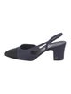 Chanel 2022 Interlocking CC Logo Slingback Pumps