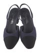 Chanel 2022 Interlocking CC Logo Slingback Pumps