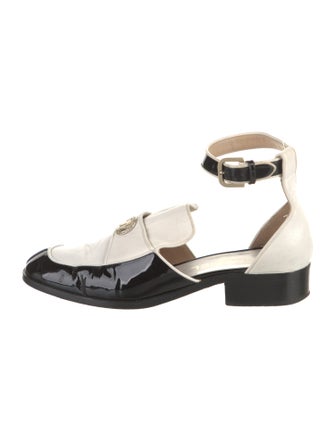 Chanel 2015 Interlocking CC Logo D'Orsay Flats