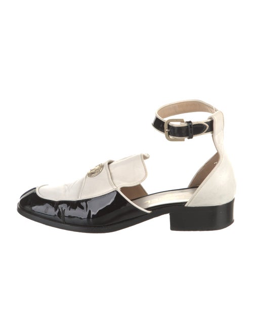 Chanel 2015 Interlocking CC Logo D'Orsay Flats