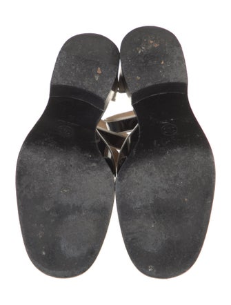 Chanel 2015 Interlocking CC Logo D'Orsay Flats