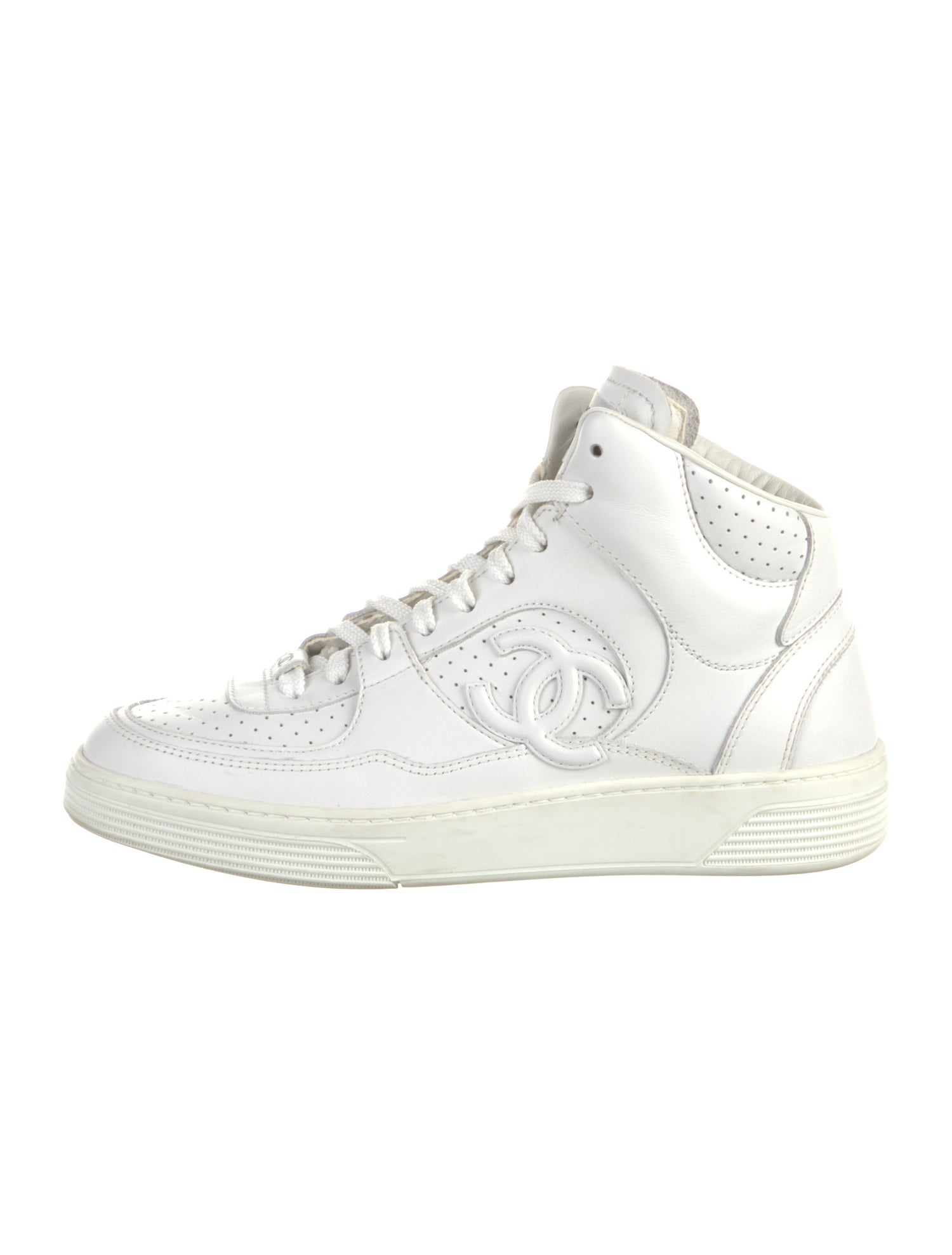 Chanel 2023 Interlocking CC Logo Sneakers