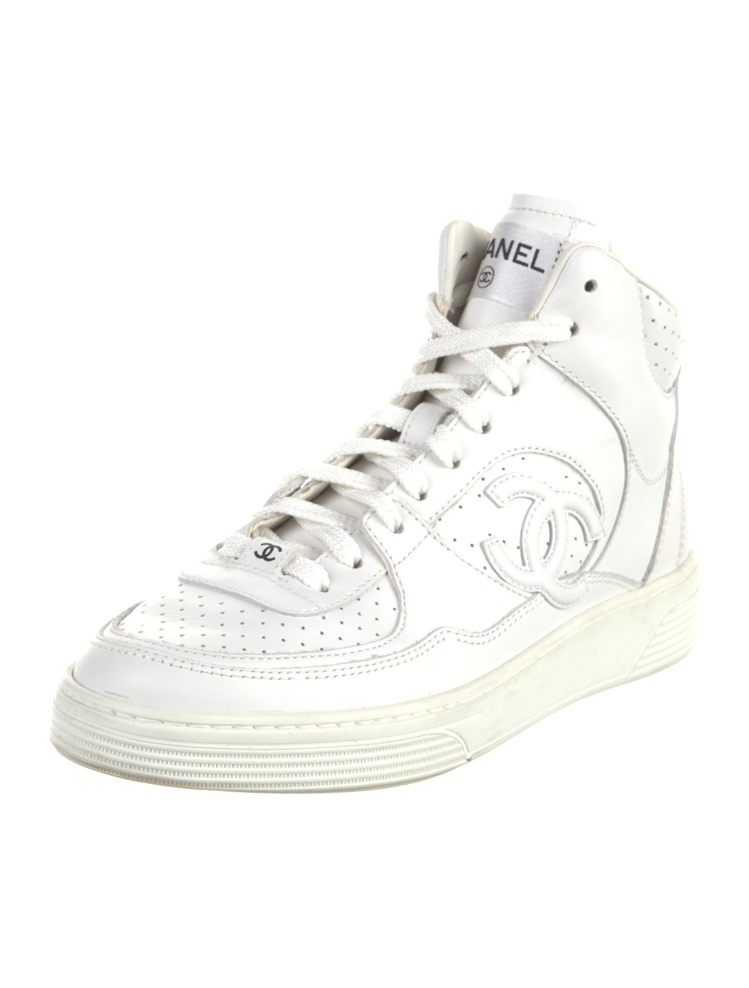 Chanel 2023 Interlocking CC Logo Sneakers