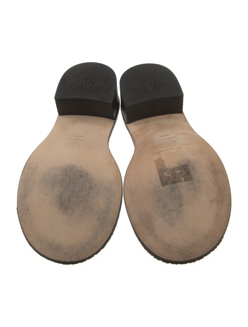 Chanel 2024 Interlocking CC Logo Slides