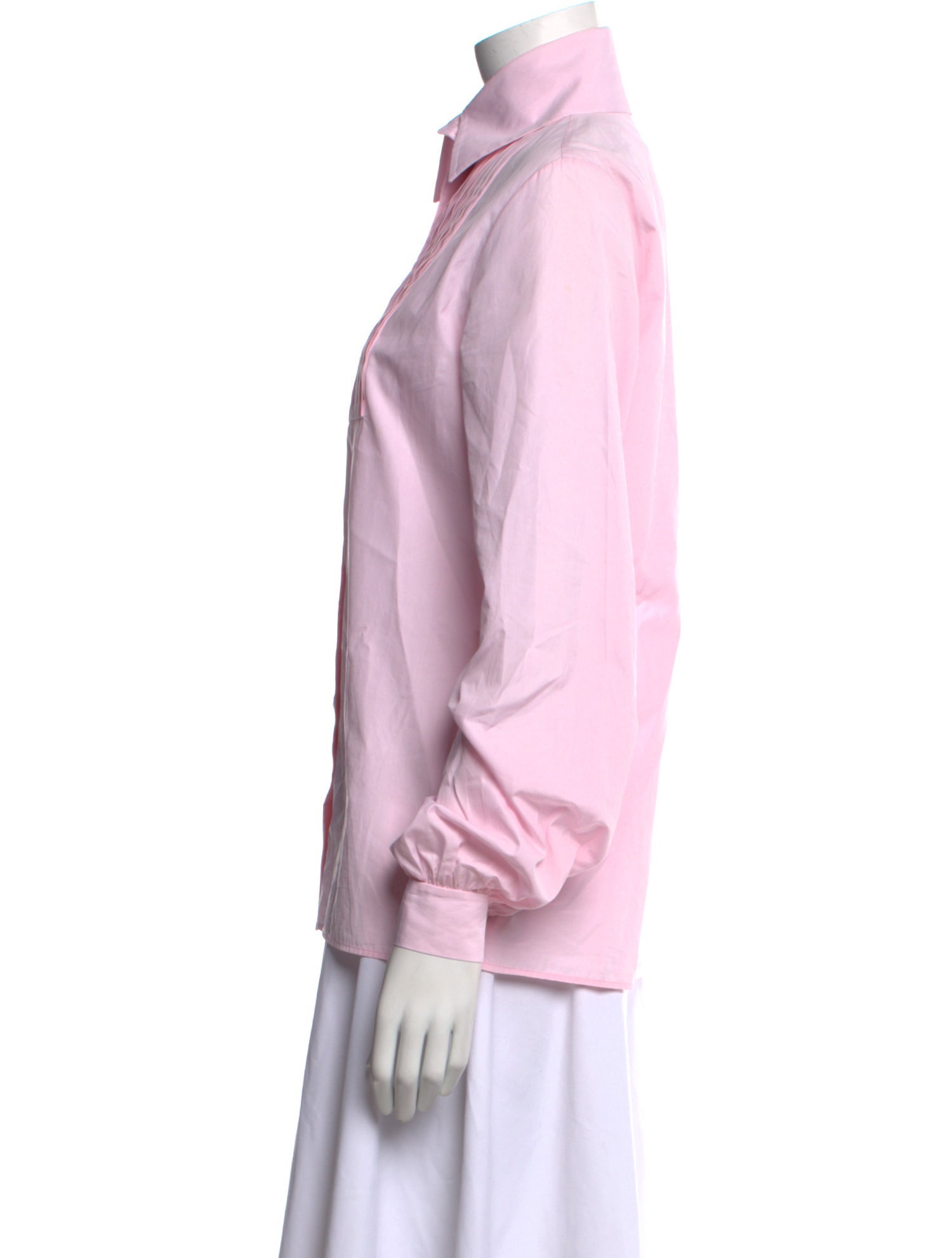 Chanel 2020 Long Sleeve Button-Up Top