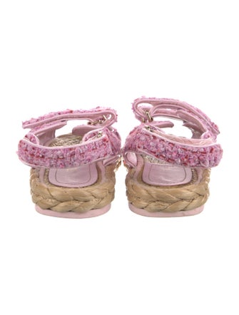 Chanel 2022 Interlocking CC Logo Espadrilles