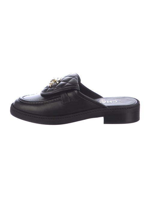 Chanel 2025 Interlocking CC Logo Mules