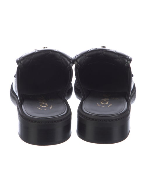 Chanel 2025 Interlocking CC Logo Mules