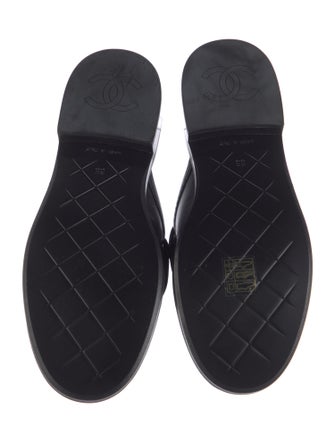 Chanel 2025 Interlocking CC Logo Mules