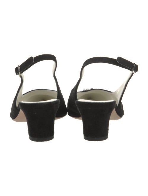 Chanel 2023 Interlocking CC Logo Slingback Pumps