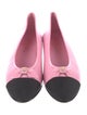Chanel 2023 Interlocking CC Logo Ballet Flats