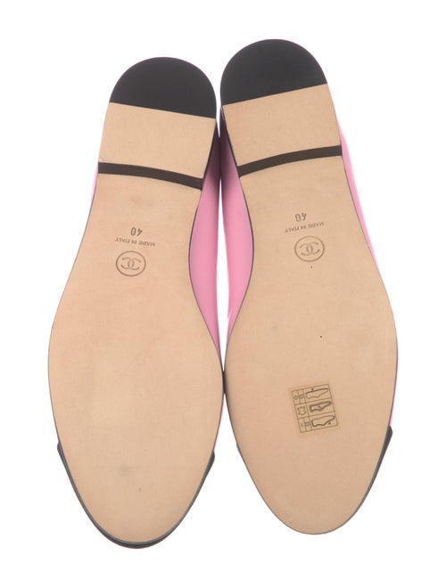 Chanel 2023 Interlocking CC Logo Ballet Flats