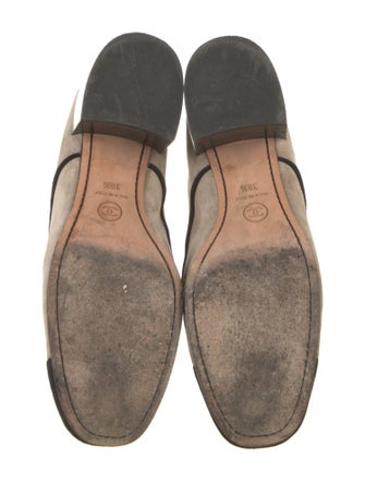 Chanel Interlocking CC Logo Suede Lace-Up Boots