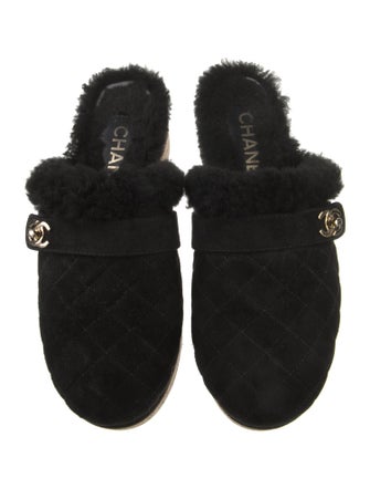 Chanel 2021 Interlocking CC Logo Mules