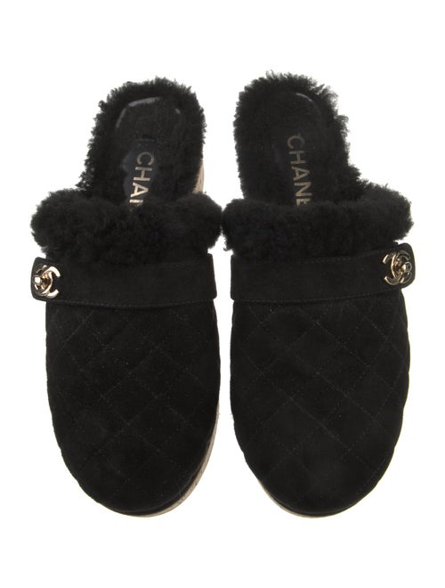 Chanel 2021 Interlocking CC Logo Mules