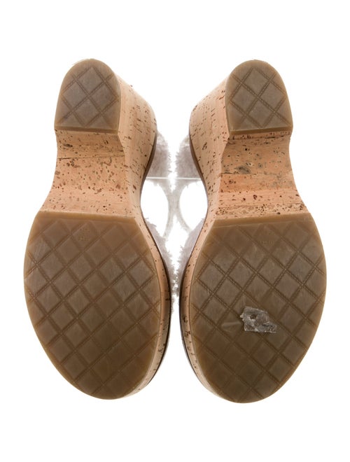 Chanel 2022 Interlocking CC Logo Sandals