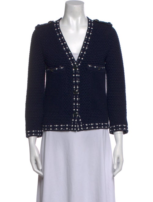 Chanel 2016 V-Neck Sweater