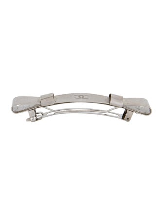 Chanel Metal CC Barrette