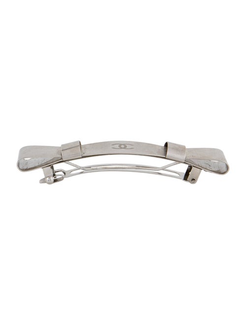 Chanel Metal CC Barrette