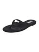 Chanel 2024 Interlocking CC Logo Flip Flops w/ Tags