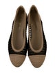 Chanel 2025 Interlocking CC Logo Flats