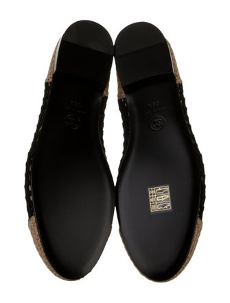 Chanel 2025 Interlocking CC Logo Flats