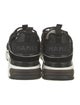 Chanel Interlocking CC Logo Suede Sneakers