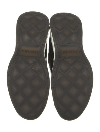 Chanel Interlocking CC Logo Suede Sneakers