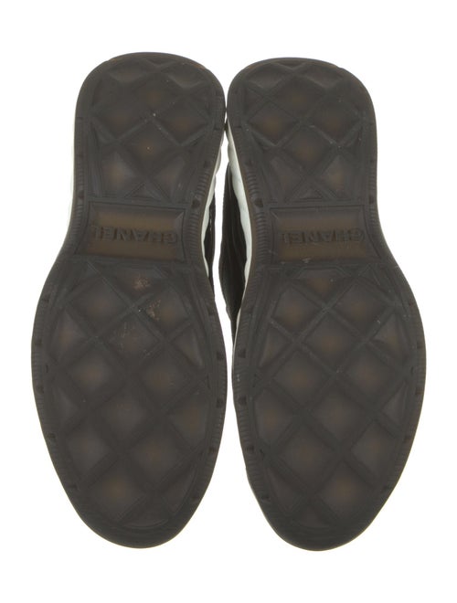 Chanel Interlocking CC Logo Suede Sneakers