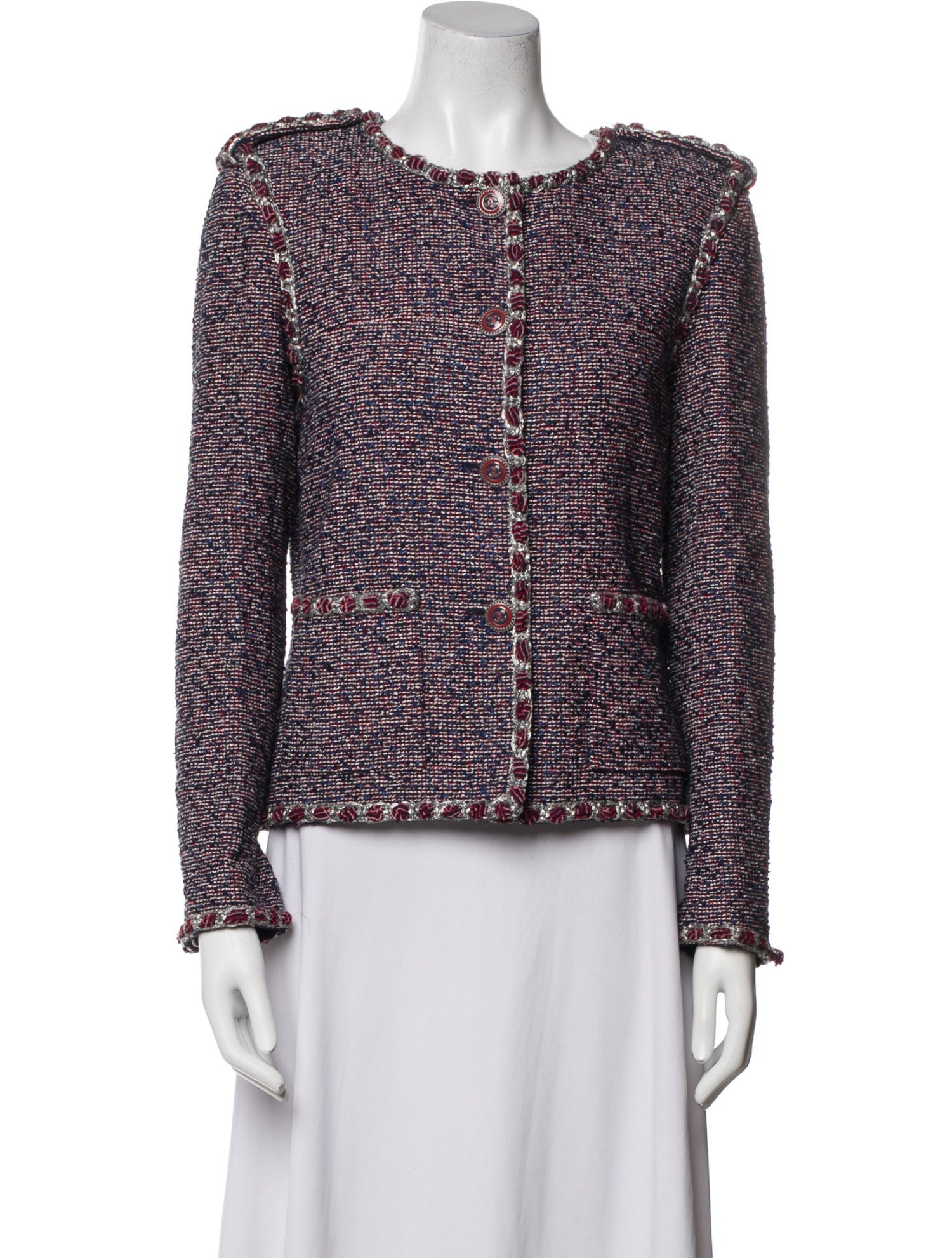 Chanel 2016 Tweed Pattern Evening Jacket w/ Tags