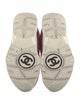 Chanel Interlocking CC Logo Suede Chunky Sneakers