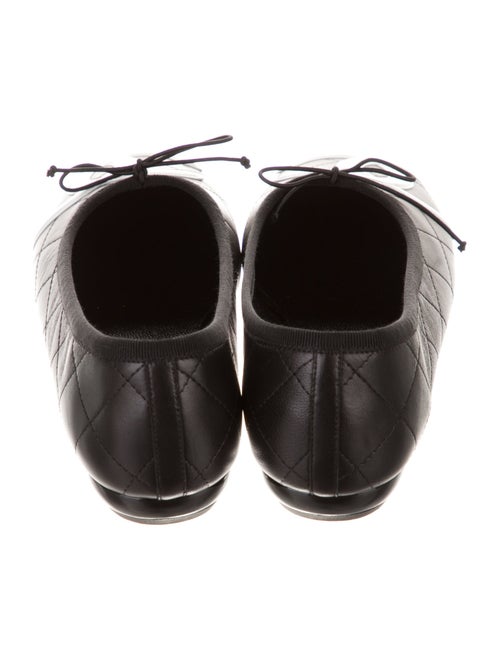 Chanel 2012 Interlocking CC Logo Ballet Flats