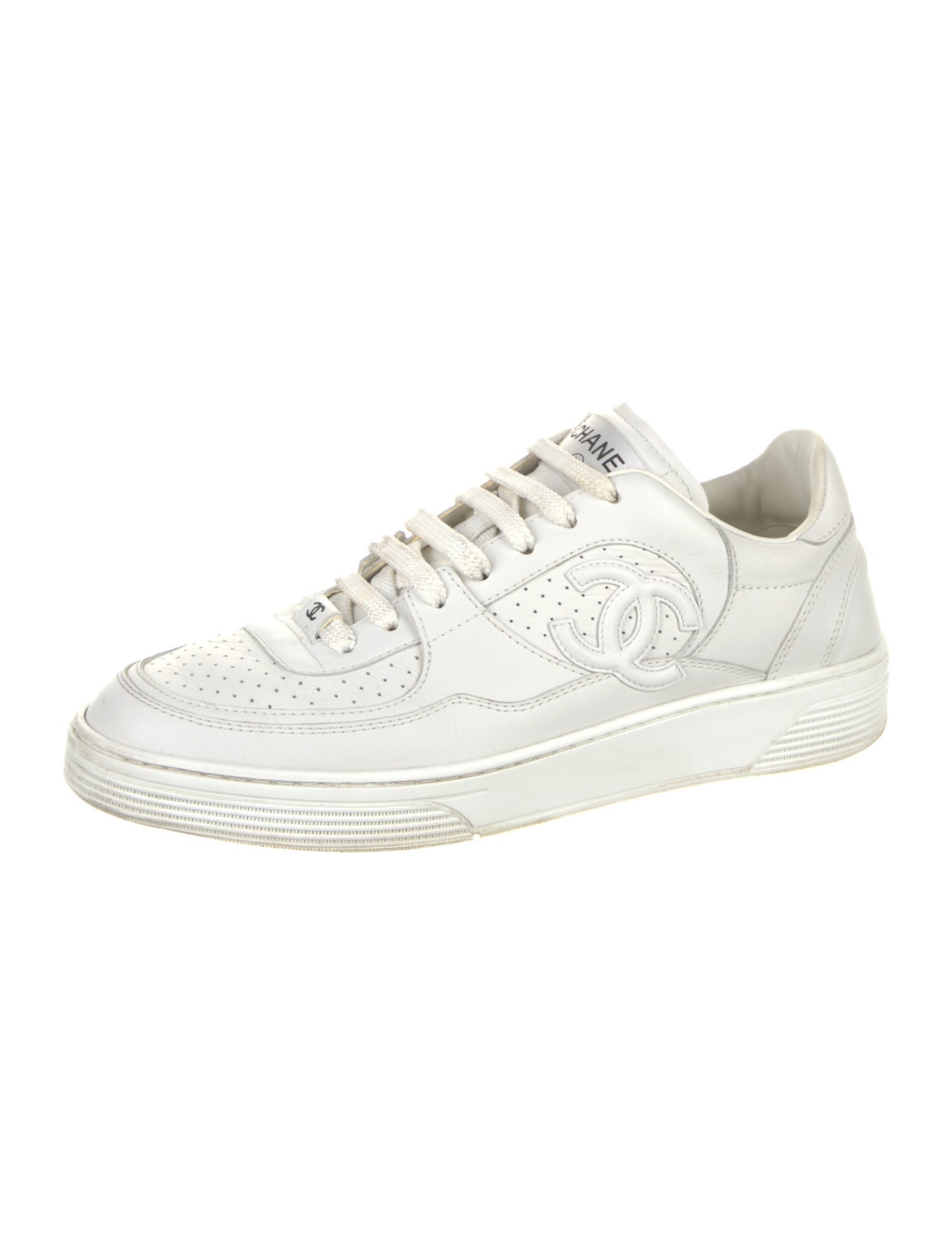 Chanel 2023 Interlocking CC Logo Sneakers