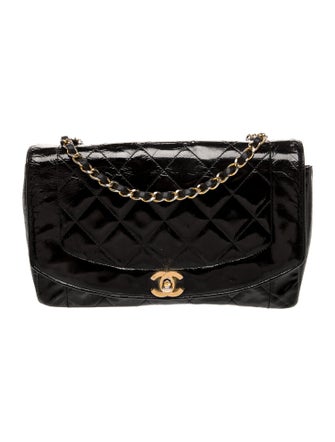 Chanel Patent Diana Flap Bag