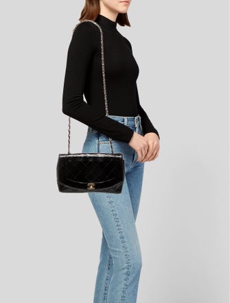 Chanel Patent Diana Flap Bag