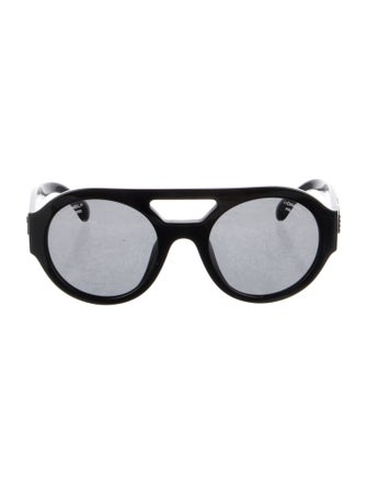 Chanel Round Tinted Sunglasses