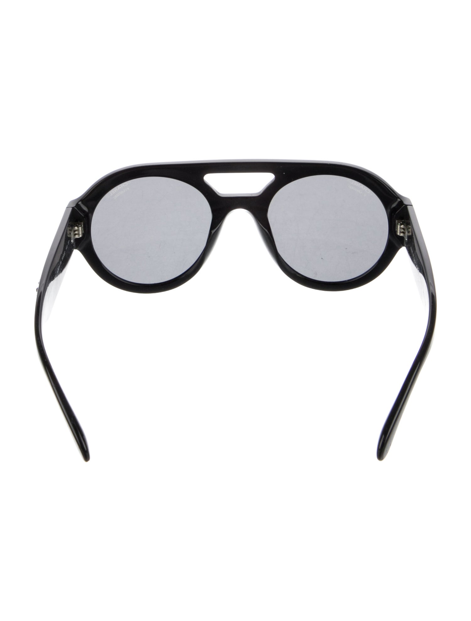 Chanel Round Tinted Sunglasses
