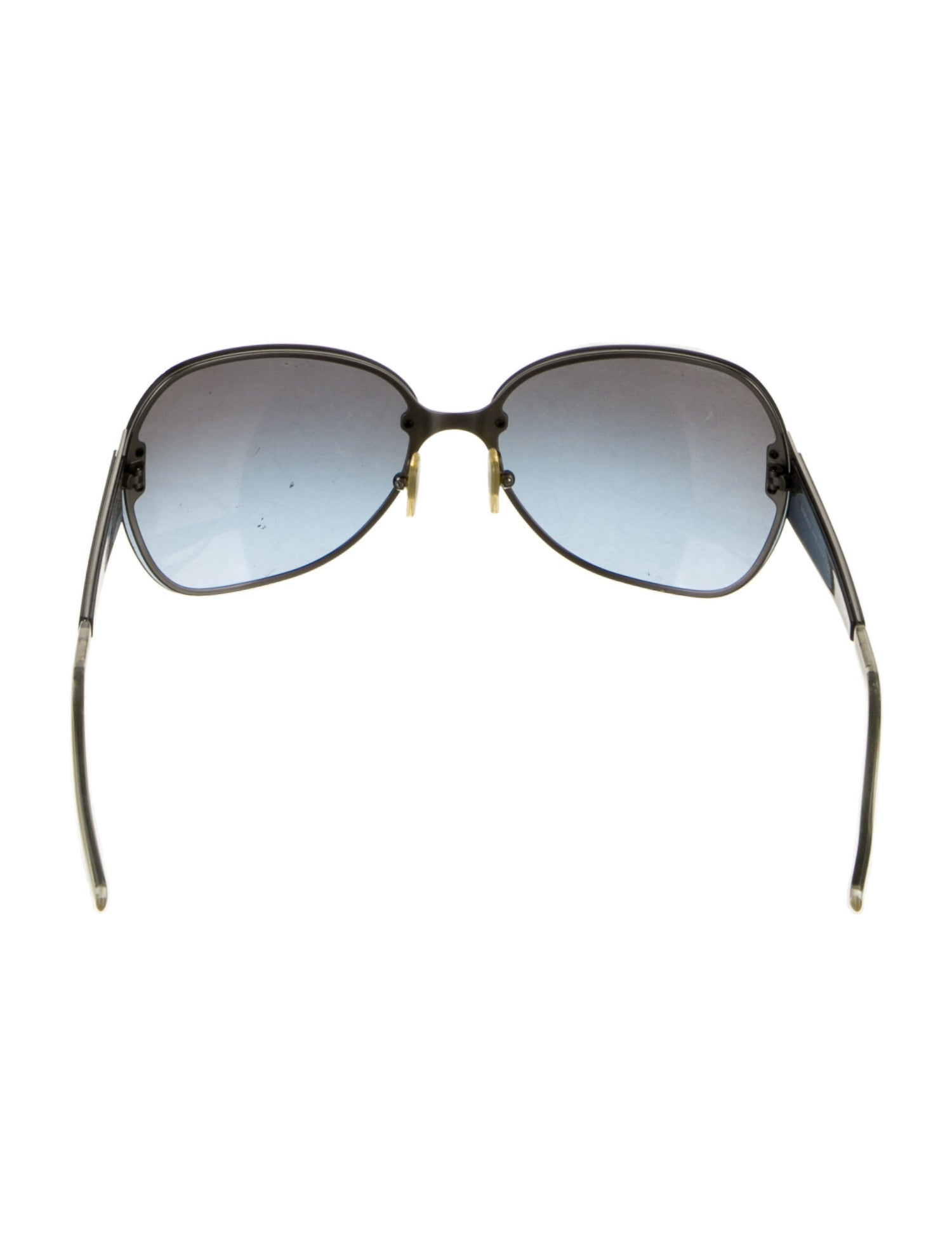 Versace Oversize Gradient Sunglasses