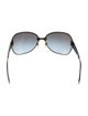 Versace Oversize Gradient Sunglasses