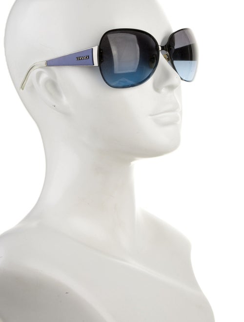 Versace Oversize Gradient Sunglasses
