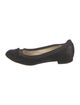 Chanel Interlocking CC Logo Suede Ballet Flats