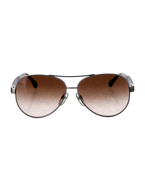 Chanel Interlocking CC Logo Aviator Sunglasses
