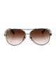 Chanel Interlocking CC Logo Aviator Sunglasses