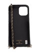 Chanel Quilted Leather iPhone 12 Case w/ Chain