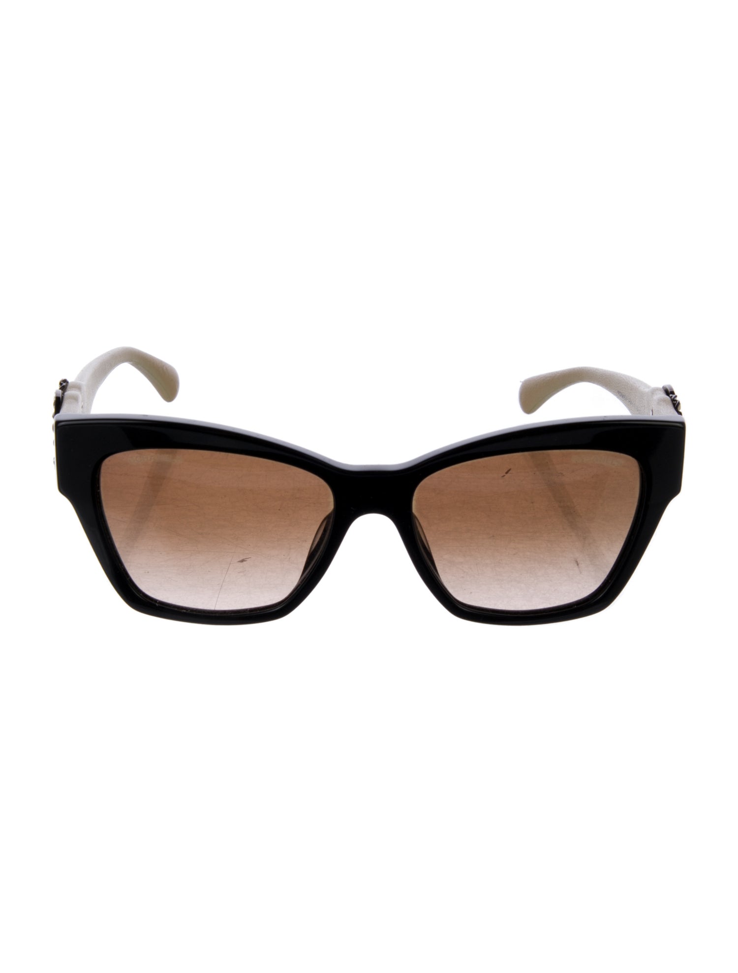 Chanel Interlocking CC Logo Wayfarer Sunglasses