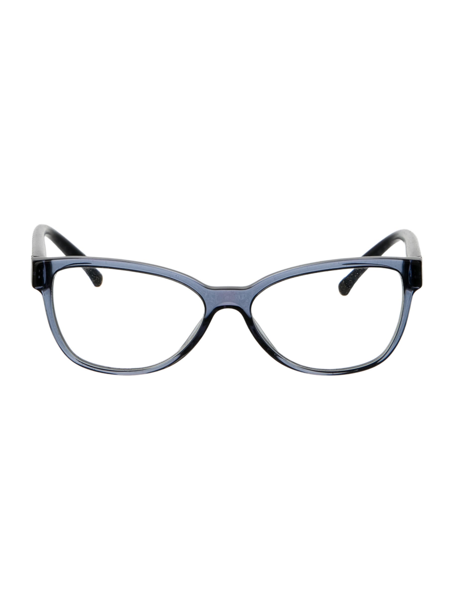 Chanel Interlocking CC Logo Cat-Eye Eyeglasses