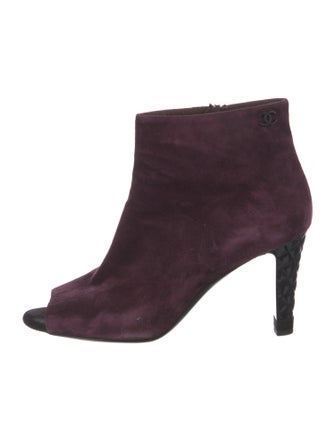 Chanel 2018 Interlocking CC Logo Boots